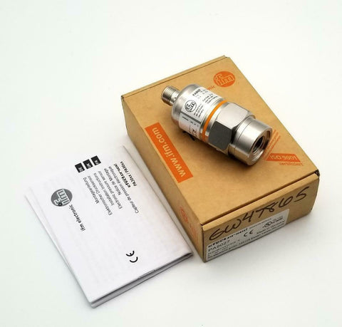 IFM PA9027 Pressure Transmitter W/ Ceramic Measuring Cell 0-14.5 PSI 16-32 VDC