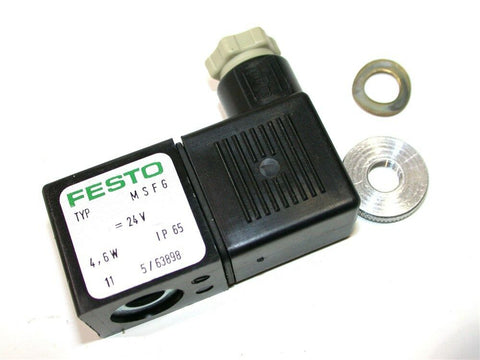 UP TO 3 NEW FESTO 24 V DC SOLENOID COILS MSFG