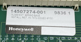 Honeywell 14507274-001 Ext Wiring Base for XL500