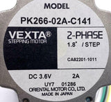 Oriental Motor Vexta PK266-02A-C141 Stepper Motor 2 Phase 3.6 VDC 2A