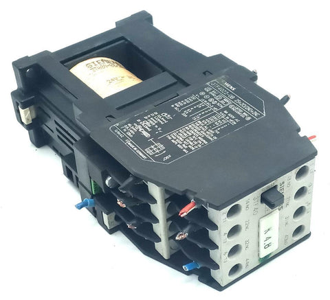 Siemens 3TF4022-0B Contactor 2S+2O / 2NO+2NC 9A 600VAC