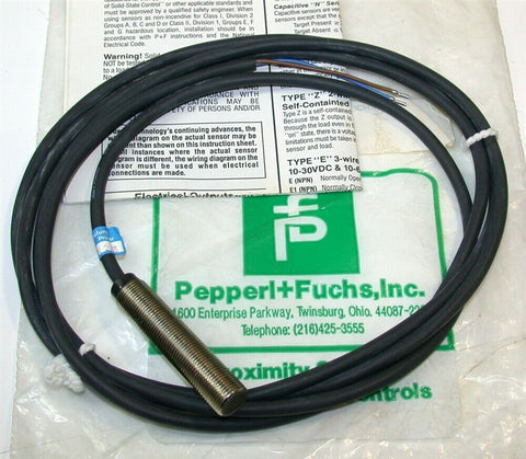 Pepperl+Fuchs General Purpose 18735 Inductive Proximity Sensor NJ2-12GM-WS New