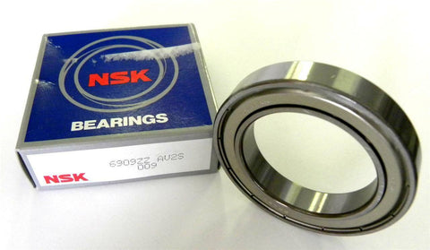 BRAND NEW IN BOX NSK SINGLE ROW BALL BEARING 45MM X 68MM X 12MM 6909ZZ