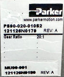 Parker PS90-020-010S2 Gear Head 20:1 Ratio