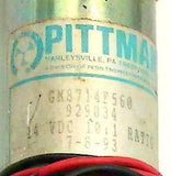 Pittman  GM8714F560  DC Gearmotor Assembly 24 VDC 10: 1 Ratio