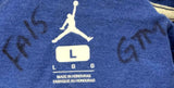 Jordan Men's "Flight" Blue Short Sleeve T-Shirt Size Large