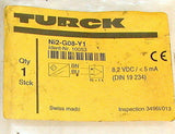 NEW TURCK INDUCTIVE PROXIMITY SWITCH MODEL NI2-G08-Y1