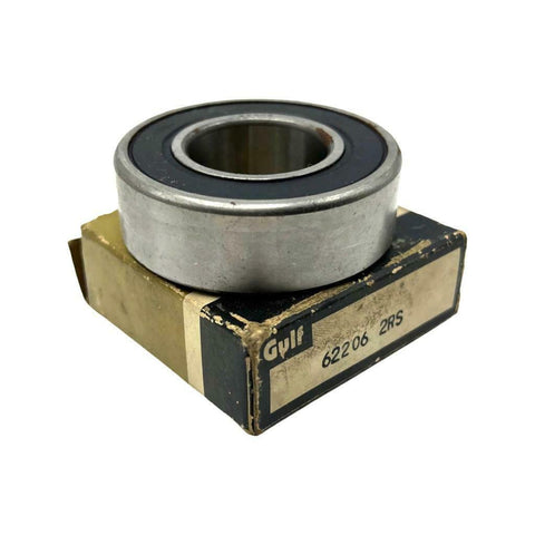 Gulf 62206-2RS Rubber Sealed Radial Ball Bearing 30mm X 62mm X 20mm