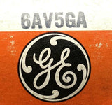 General Electric GE 6AV5GA Electronic Tube