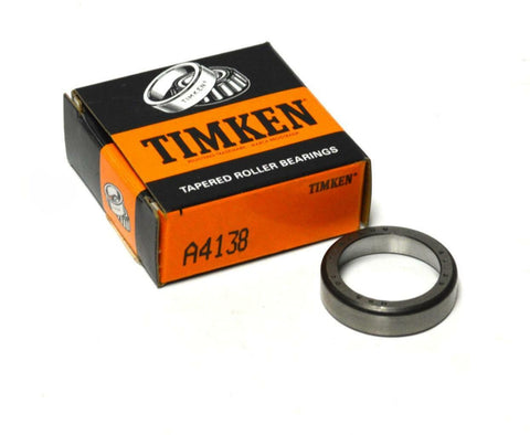 NEW TIMKEN A4138 TAPERED BEARING CUP 1.377" OD X 0.3437" WIDTH