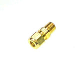 New Parker  6-4 FBZ-B  Straight Brass Compression Fitting 1/4 NPT X 3/8" Tubing