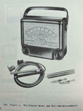 Simpson Model 269 Volt-Ohm-Microammeter Operator's Manual