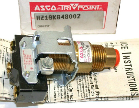 New Asco Minature Pressure Switch HZ19K848002