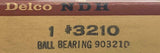 NDH 3210 Single Row Ball Bearing 50 mm X 90 mm X 20 mm (2 Available)