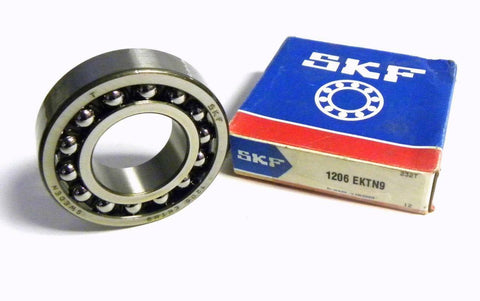 NEW SKF 1206-EKTN9 SELF ALIGNING BALL BEARING 30 MM X 62 MM X 16 MM