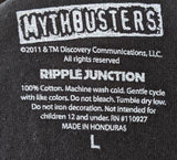 Men's Mythbusters I Reject Your Reality And Substitute My Own Black Shirt Size L