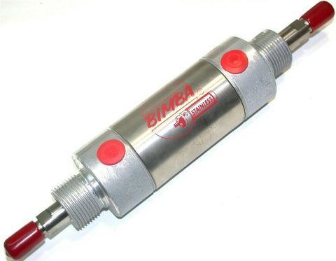 Bimba 1" Stroke Stainless Double End Magnetic Reed Air Cylinder MRS-311-DXDE New