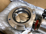 Alfa Laval LKB-F 4" Motorized Butterfly Valve 316 Stainless w/ Indi Controller