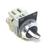 IDEC ASD210N 2 Position Selector Switch W BST-010 NO Contact Block(12 Available)