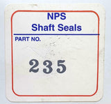 NPS 235 Replacement Pump Shaft Seal