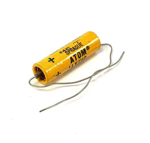 Sprague Atom Lytic TVA-1203 Capacitor 5 MF 25 VDC (7 Available)