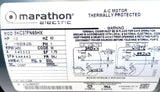 Marathon C329 AC Pump Motor 1/3HP 115-230V 1PH 3450RPM 56J Frame 5KC37FN65HX