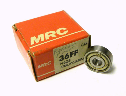 NEW MRC 36FF SINGLE ROW BALL BEARING 6 MM X 19 MM X 6 MM (2 AVAILABLE)