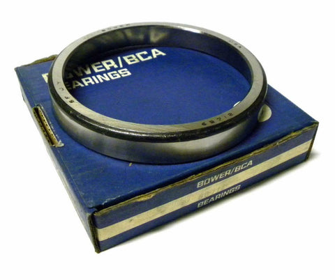 NEW BOWER / BCA 68712 TAPERED BEARING CUP 7.125" OD X 1.000" WIDTH (5 AVAIL.)