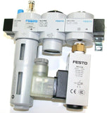 NEW D-SERIES FESTO AIR 3/8" LOE-D-MINI LUBRICATOR SOFT START PRESSURE SWITCH