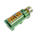 MSA 482080 Rev 1 Circuit Board W/ Module 6 Sensor Connection Blocks