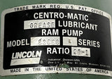 Lincoln 83668 Centro-Matic Grease Lubricant Ram Pump 20-1 Ratio Series E