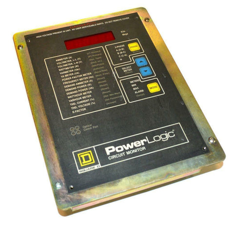 SQUARE D CM-2250 POWERLOGIC CIRCUIT MONITOR (12 AVAILABLE)