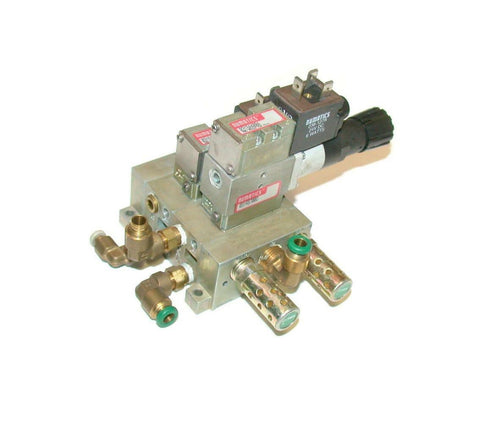 NUMATICS  031SA4004  031RS7000   MANIFOLD SOLENOID VALVE ASSEMBLY 24 VDC 6 WATTS