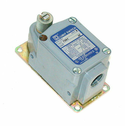 NEW SQUARE D LIMIT SWITCH SPDT 12 AMP  MODEL 9007-TUB4