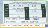 CHEMNITZER CONTROL TRANSFORMER 0.25 KVA MODEL REIA250S