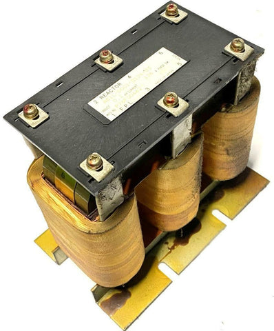 Fanuc A81L-0001-0124-03 Line Reactor Transformer 3 Phase 126A 0.1 mH