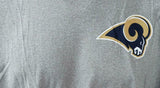 Nike Dri-Fit Men's Los Angeles Rams NFL Gray Short Sleeve Shirt Size Large