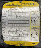 Baldor .2 HP Motor 115/230V 1 Phase w/ March Pump