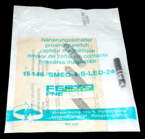 New Festo  SMEO-4-S-LED-24  Inductive Proximity Switch SME0-4-S-LED-24