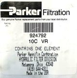 Parker 924792 Hydraulic Filter Element