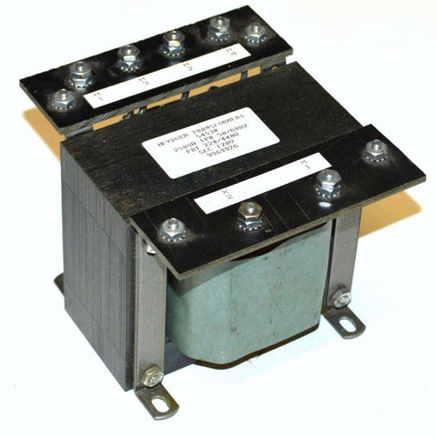 HEYBOER TRANSFORMERS 54538 TRANSFORMER 250 VA 220/240 VAC PRIMARY