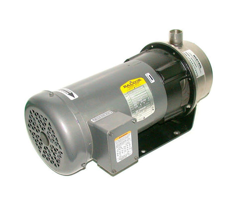 Baldor M15B AC Motor 3 HP / 2 HP 3450 RPM 230/460V 3 Phase w/ Webtrol X2TC7030-3