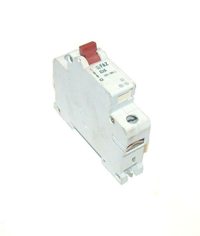 FAZ  G2A  SINGLE POLE CIRCUIT BREAKER 2 AMP 220/380 VAC