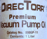 DirecTorr 8995P-11 Premium Mechanical Vacuum Pump Oil - 1 Liter