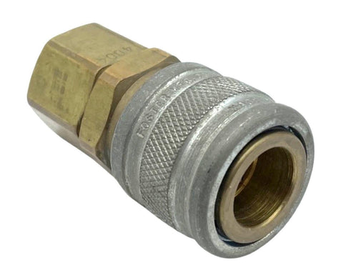 Foster 4004 Industrial Brass / Steel Quick Connect Coupler 3/8