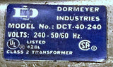 Dormeyer Industries DCT-40-240 Transformer 240 Volts