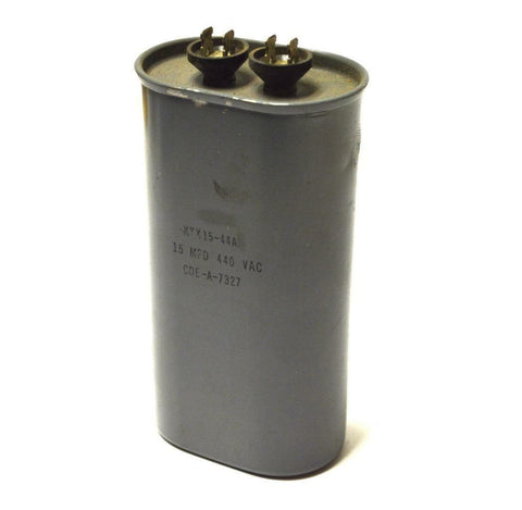 RUN CAPACITOR 15 MFD 440 VAC