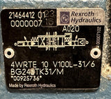 Rexroth 4WRTE 10 V100L-31/6 Control Valve Vorsteuerventil 4WRTE 10/16/25-33/M