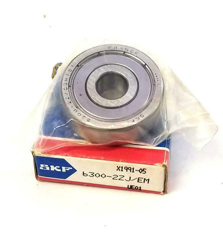 SKF 6300-2ZJ/EM Double Shielded Bearing (2 Available)