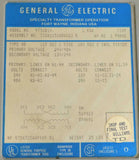 General Electric 9T51B10 Transformer 1 KVA 240/480 V 60 HZ